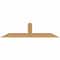 Ekena Millwork Portland Smooth Timber Gable Bracket, Western Red Cedar, 48"W x 12"H x 1 1/2"D x 3 1/2"F, 6/12 Pitch GBW048X12X0204POR00SWR - alternate 1